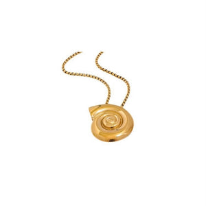 Oceania Shell Necklace 18k gold